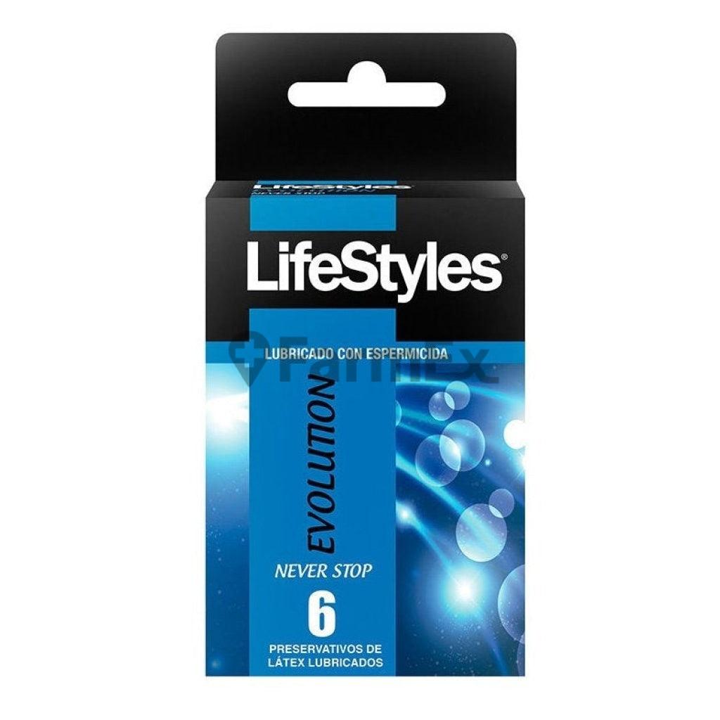 Preservativos Lifestyles Evolution x 6 unidades LifeStyles